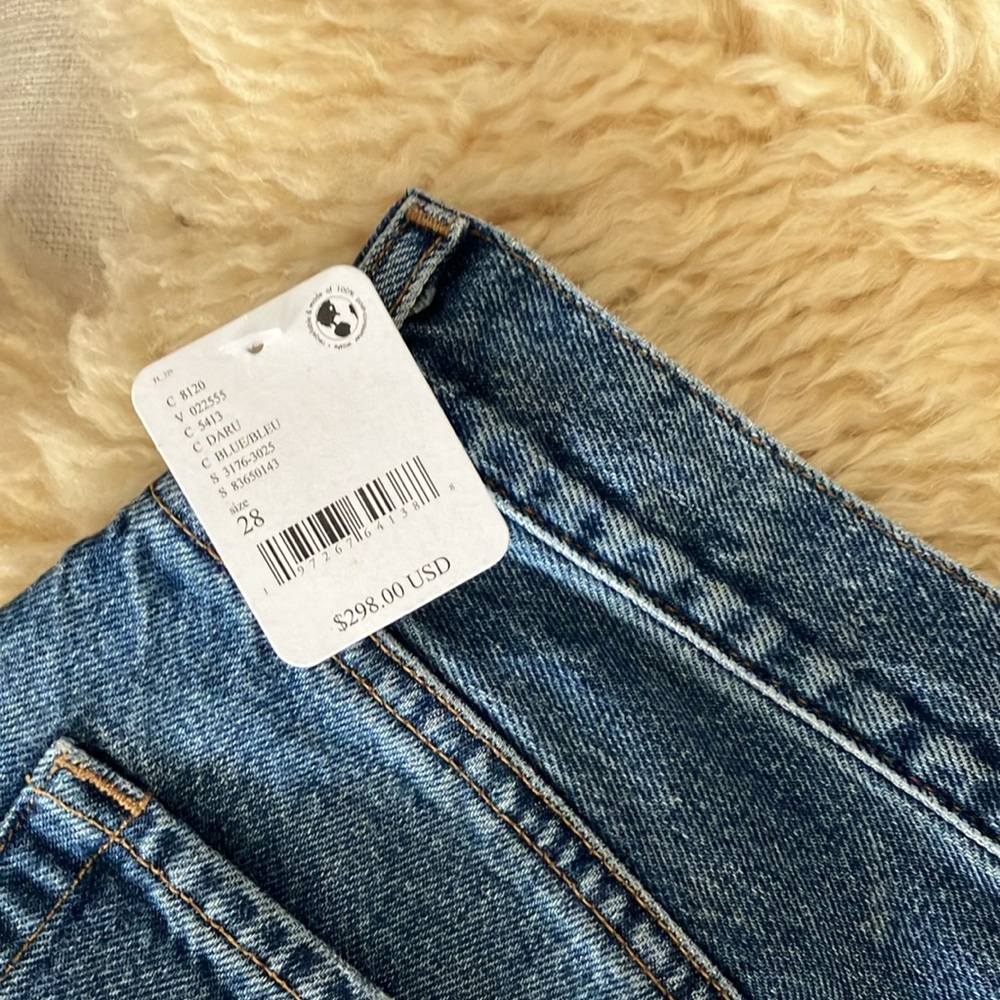 CITIZENS OF HUMANITY free people 
Daru Peri maxi denim Pencil Skirt 28 NW - Picture 6 of 13